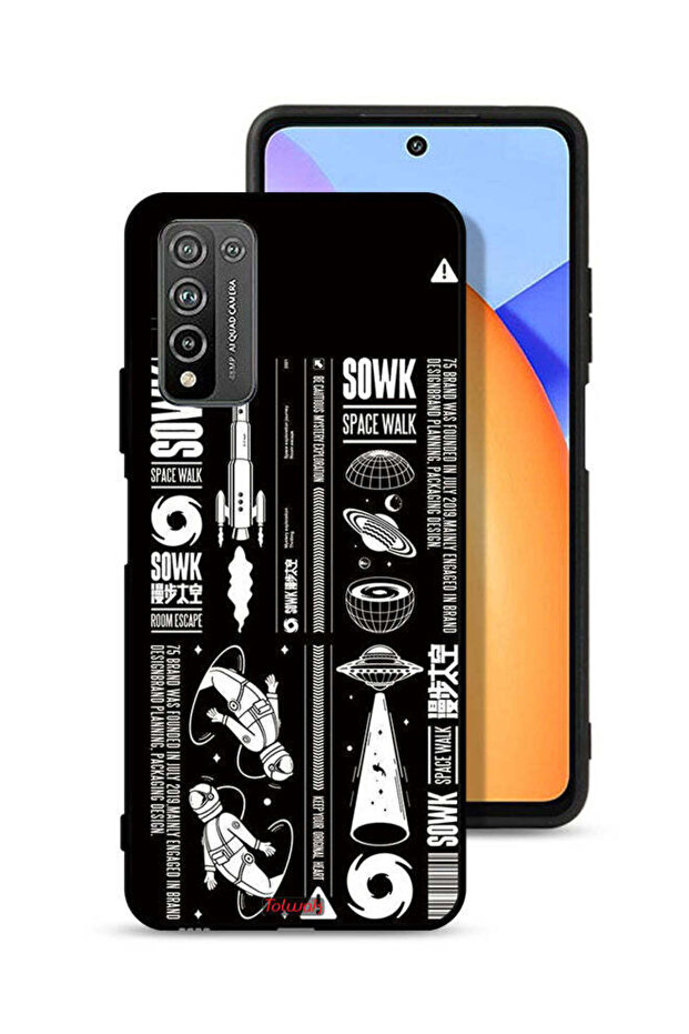 Honor 10X Lite Protective Case Cover Sowk Space Walk Sticker