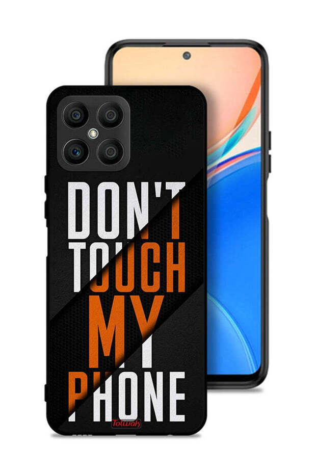 Honor X8 4G Protective Case Cover Do Not Touch My Phone