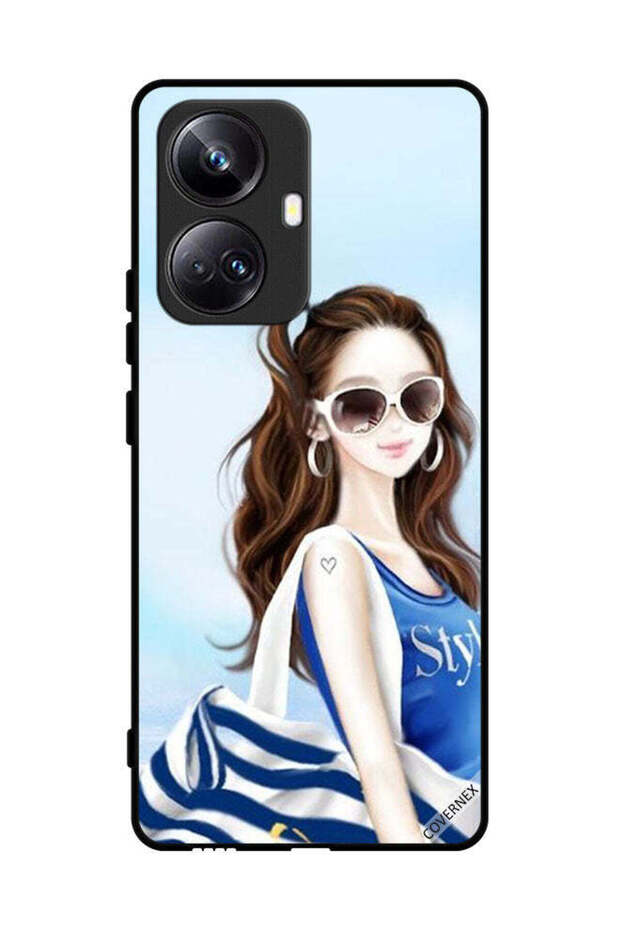 غطاء حماية لهاتف Realme 10 Pro Plus بتصميم قميص