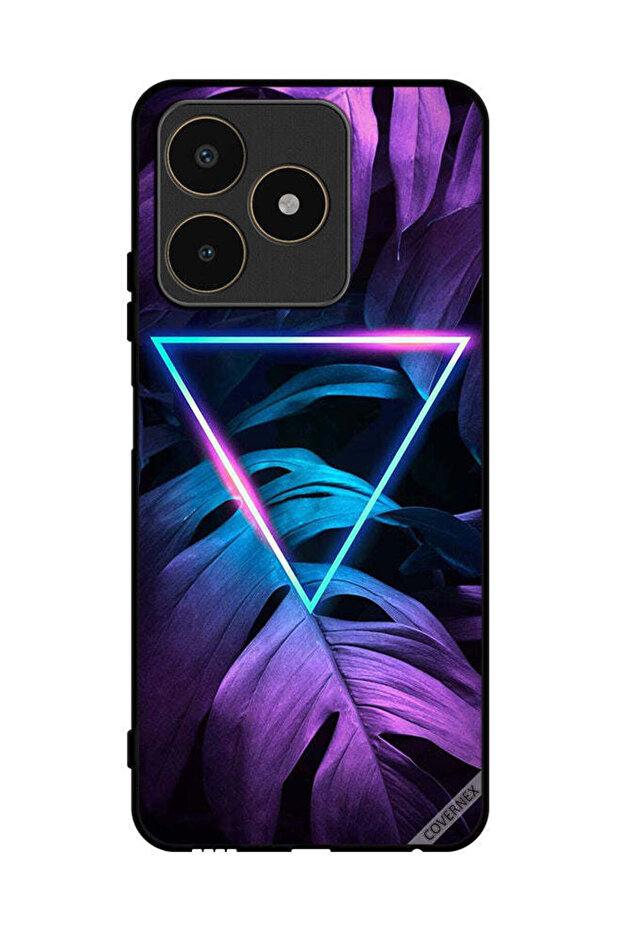 غطاء حماية لهاتف Realme C53 مثلث الإضاءة