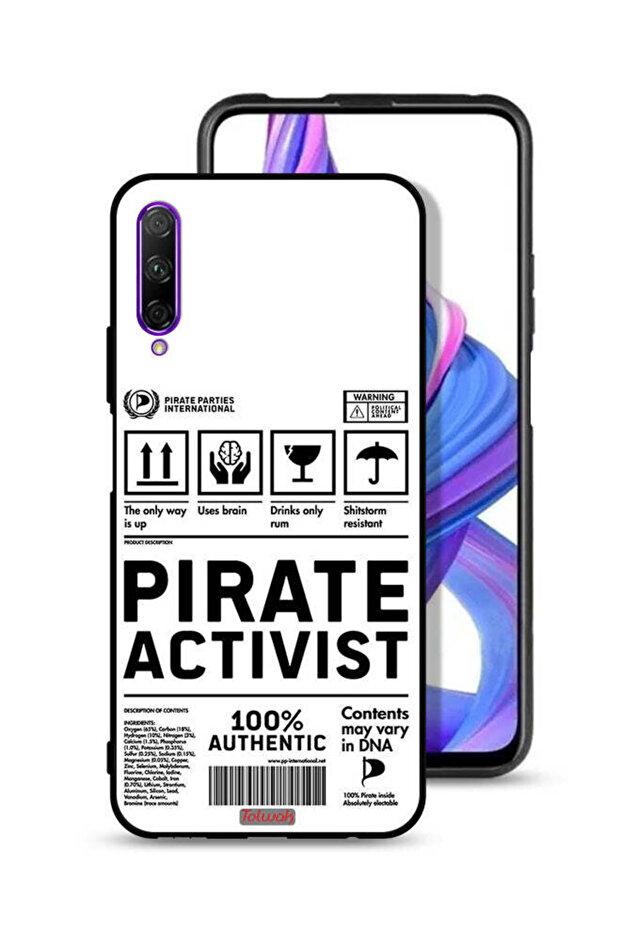Honor 9X Pro Protective Case Cover Private Activist Sticker