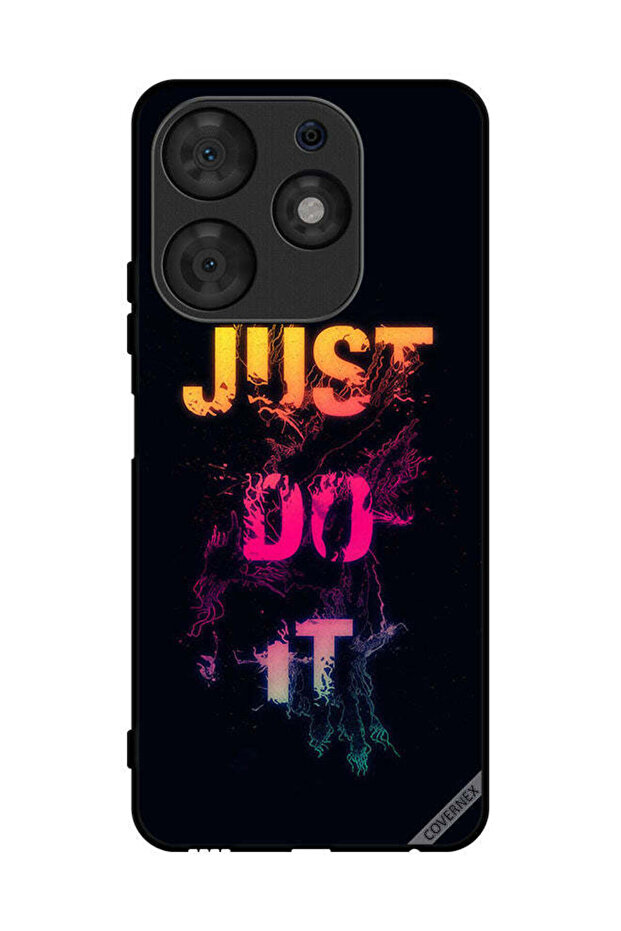 غطاء حماية لهاتف Tecno Spark 10 Pro - Just Do It