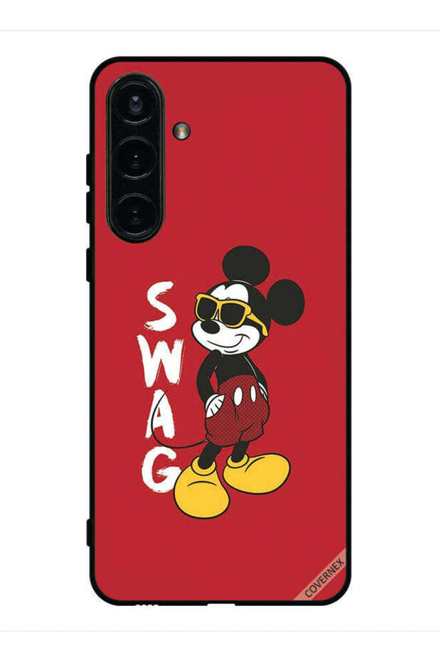 غطاء حماية لهاتف سامسونج جالاكسي S24 بلس بتصميم ميكي ماوس من Swag