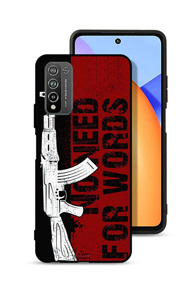 غطاء حماية لهاتف Honor 10X Lite لا داعي للكلمات