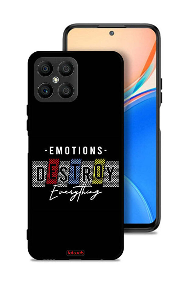 غطاء حماية لهاتف Honor X8 4G - عواطف تدمر كل شيء