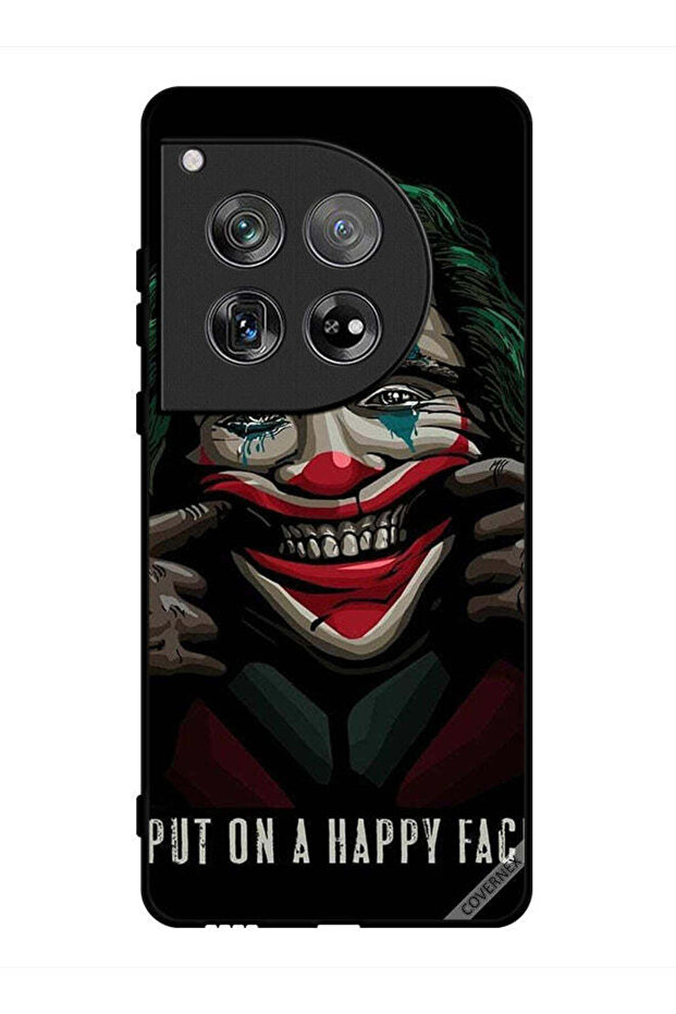 غطاء حماية لهاتف OnePlus 12 بوجه سعيد