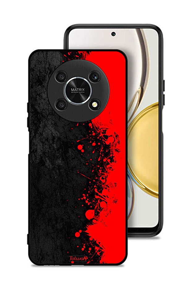 Honor X9 5G Protective Case Cover Paint Abstract Pattern