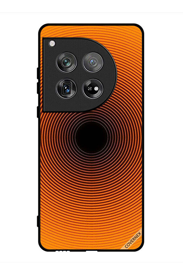 غطاء حماية لهاتف OnePlus 12 بنمط دوائر - 1