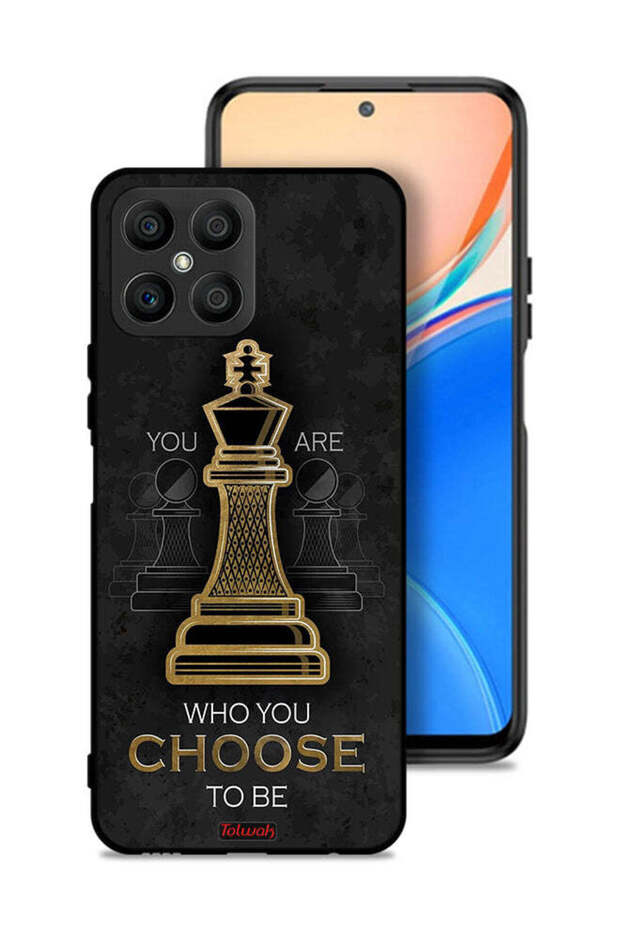 Honor X8 4G Protective Case Cover You Are Who You Choose To Be