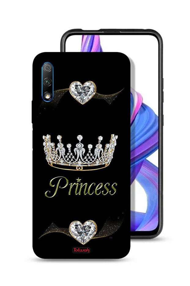 غطاء حماية لهاتف Honor 9X (الصين) بتصميم الأميرة