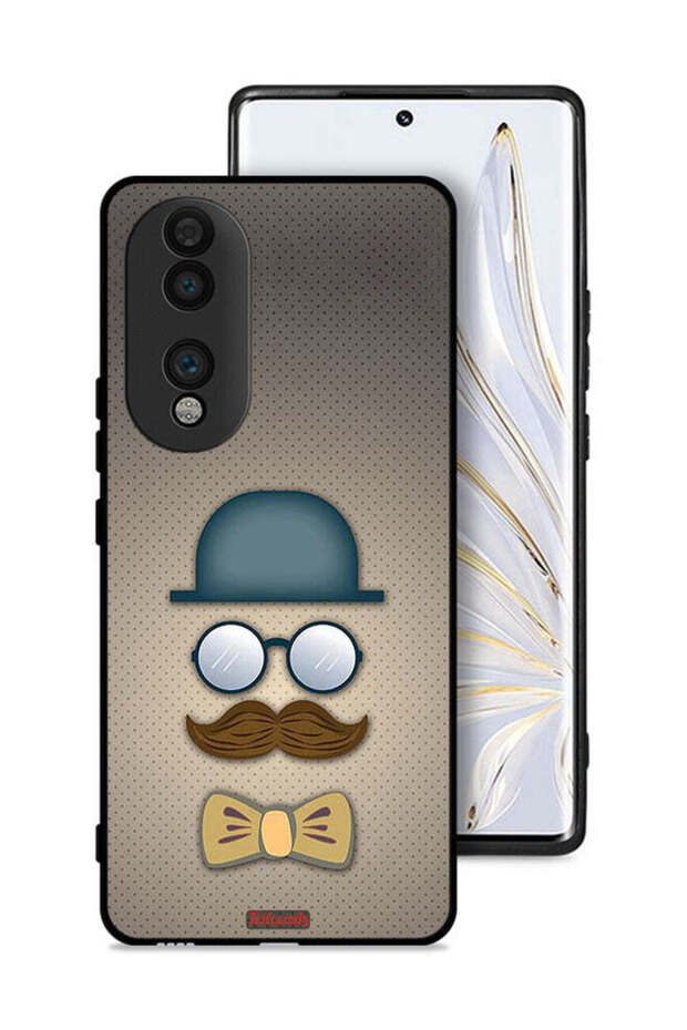 غطاء حماية لهاتف Honor 70 برسومات رأس الرجل