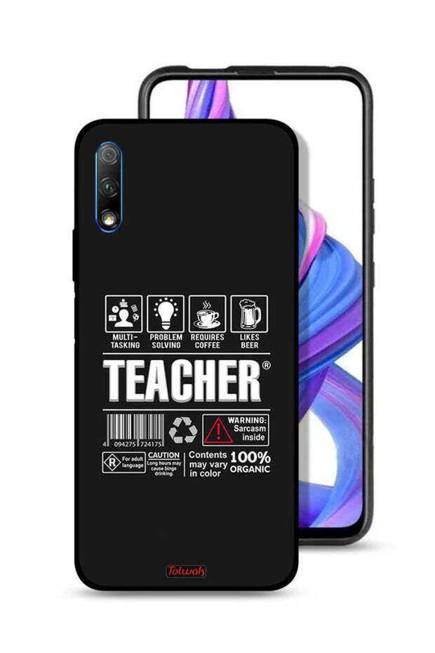 غطاء حماية لهاتف Honor 9X (الصين) - ملصق المعلم