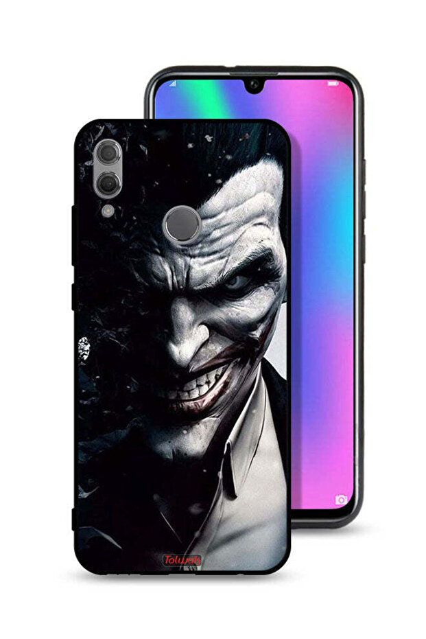 غطاء حماية لهاتف Honor 10 Lite بتصميم نصف وجه الجوكر