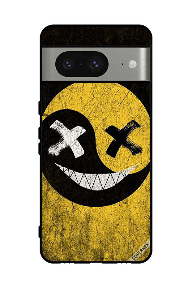 غطاء حماية لهاتف Google Pixel 8 بتصميم وجه مارشميلو