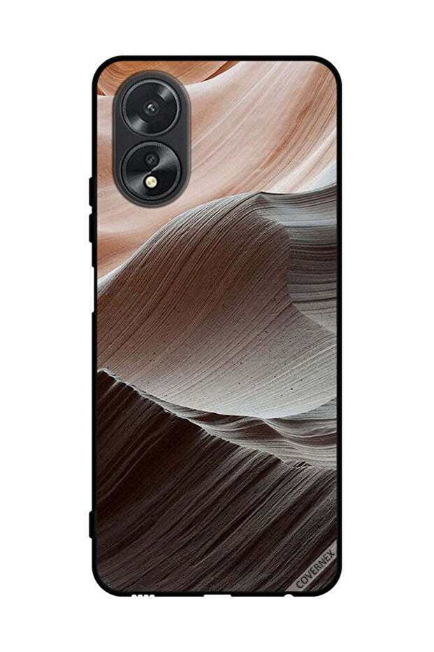 غطاء حماية لهاتف Oppo A38 - جبال رملية