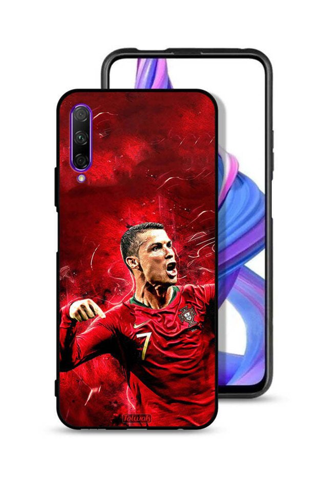 غطاء حماية لهاتف Honor 9X Pro كريستيانو رونالدو