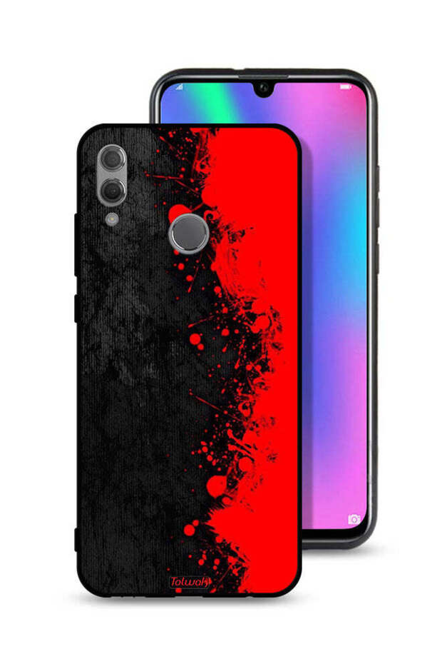 غطاء حماية لهاتف Honor 10 Lite بنمط تجريدي