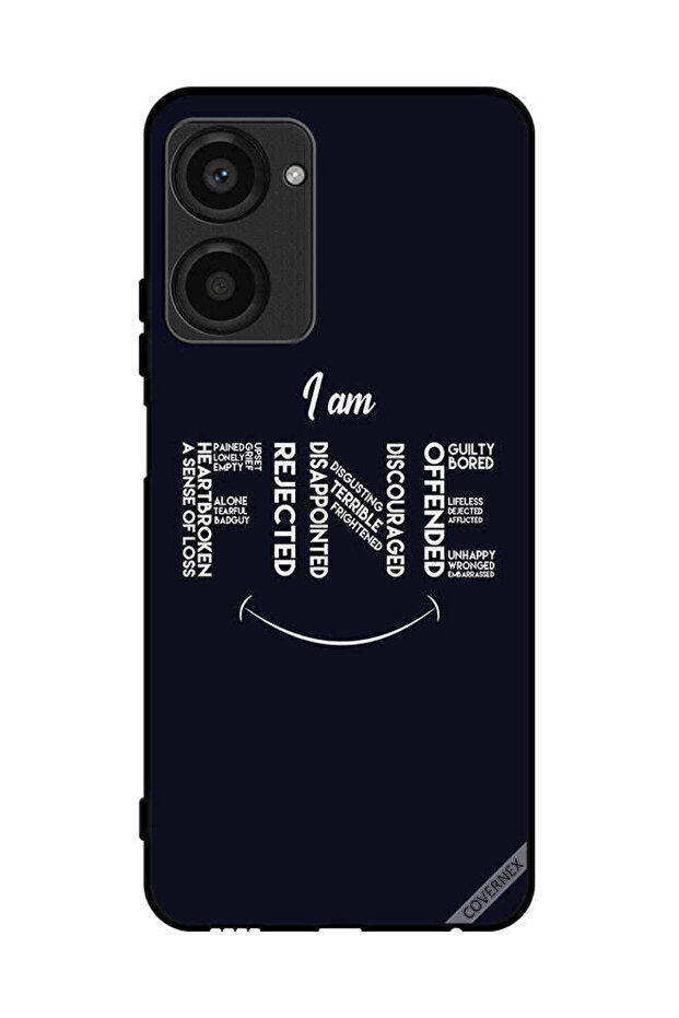Protective Case Cover For Realme 10 Pro Calligraphy I Am Fine