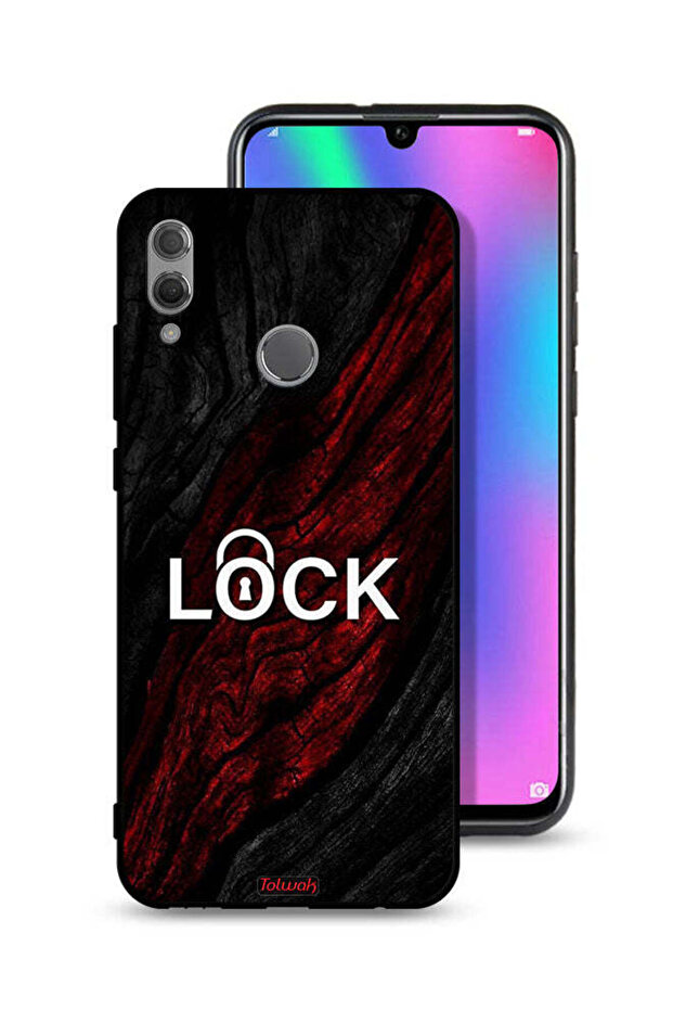 غطاء حماية لهاتف Honor 10 Lite مع قفل