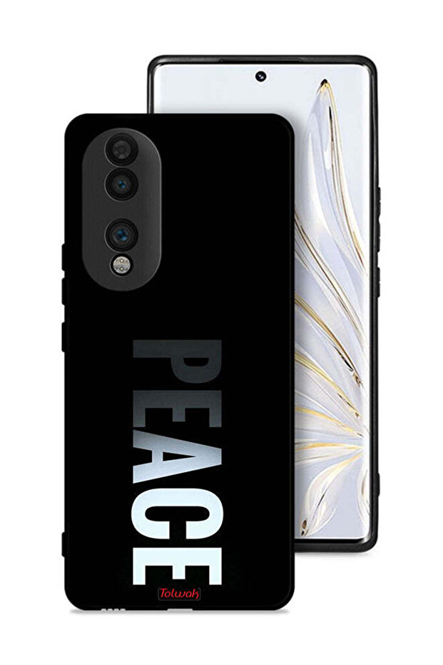 غطاء حماية لهاتف Honor 70 بتصميم Peace