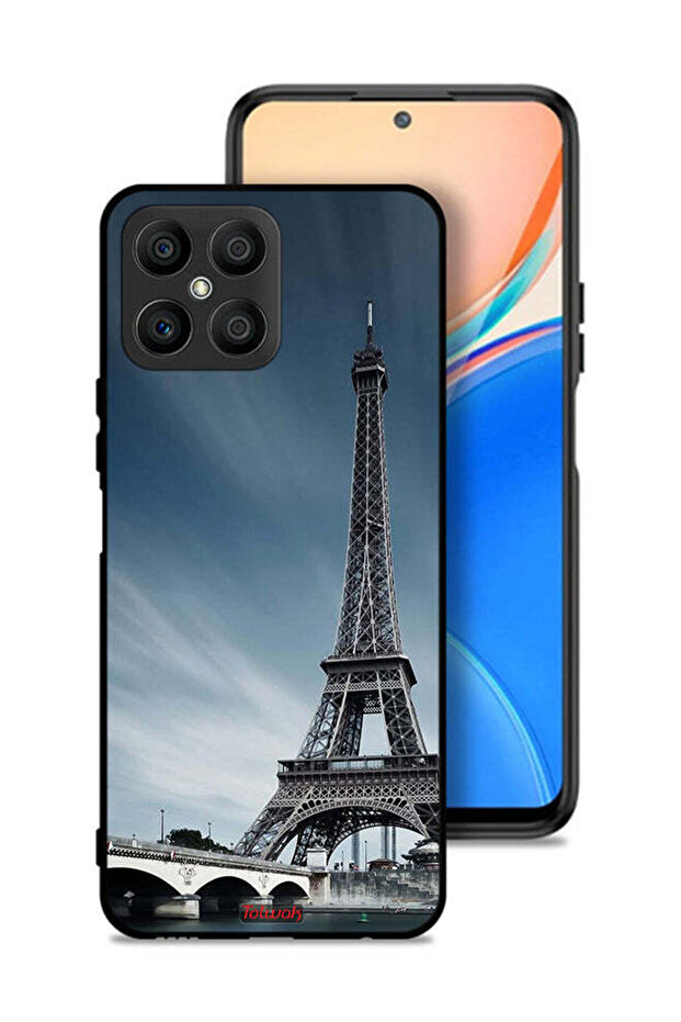 Honor X8 4G Protective Case Cover Eiffel Tower