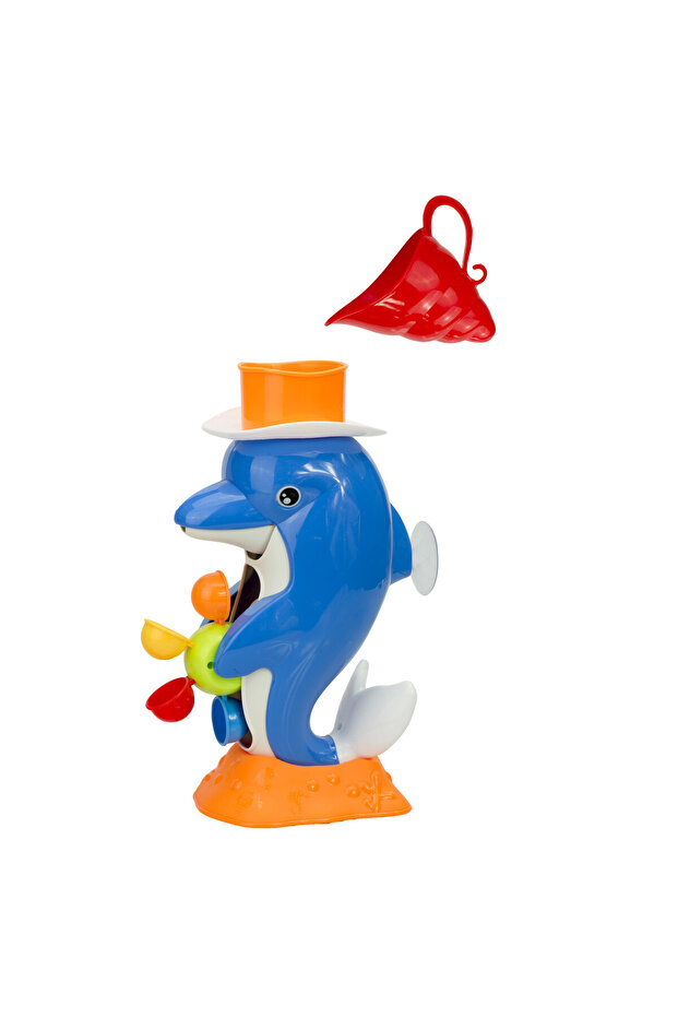 Dolphin Bath Toy, Multicolor - 3