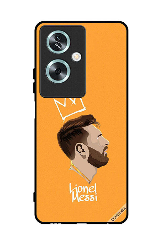غطاء حماية لهاتف Oppo A2 ليو ميسي الملك