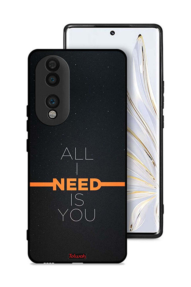غطاء حماية لهاتف Honor 70 كل ما أحتاجه هو أنت