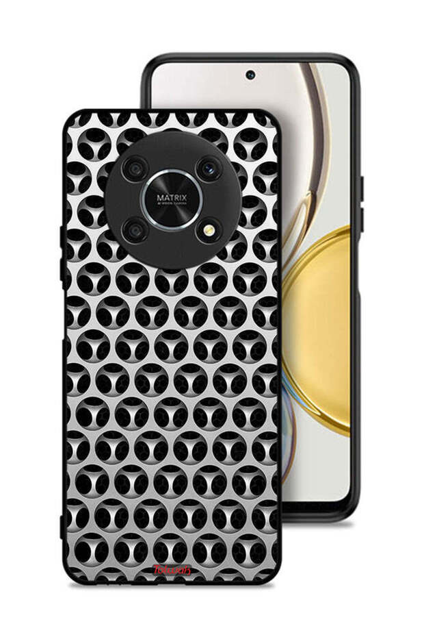 غطاء حماية لهاتف Honor X9 5G بنقشة عقارب الساعة