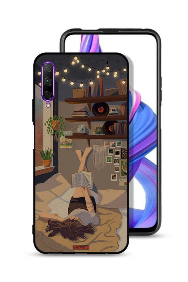 Huawei Y9s Protective Case Cover Studying Art