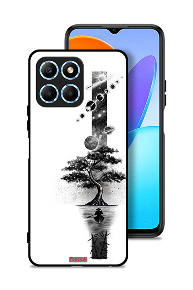Honor X6 Protective Case Cover Earth Space Art