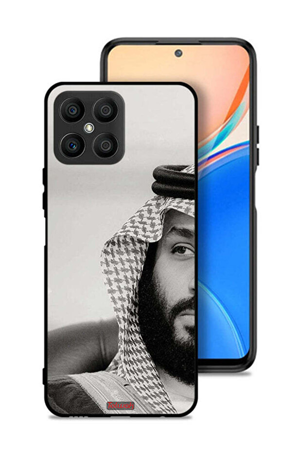 غطاء حماية لهاتف Honor X8 4G محمد بن سلمان