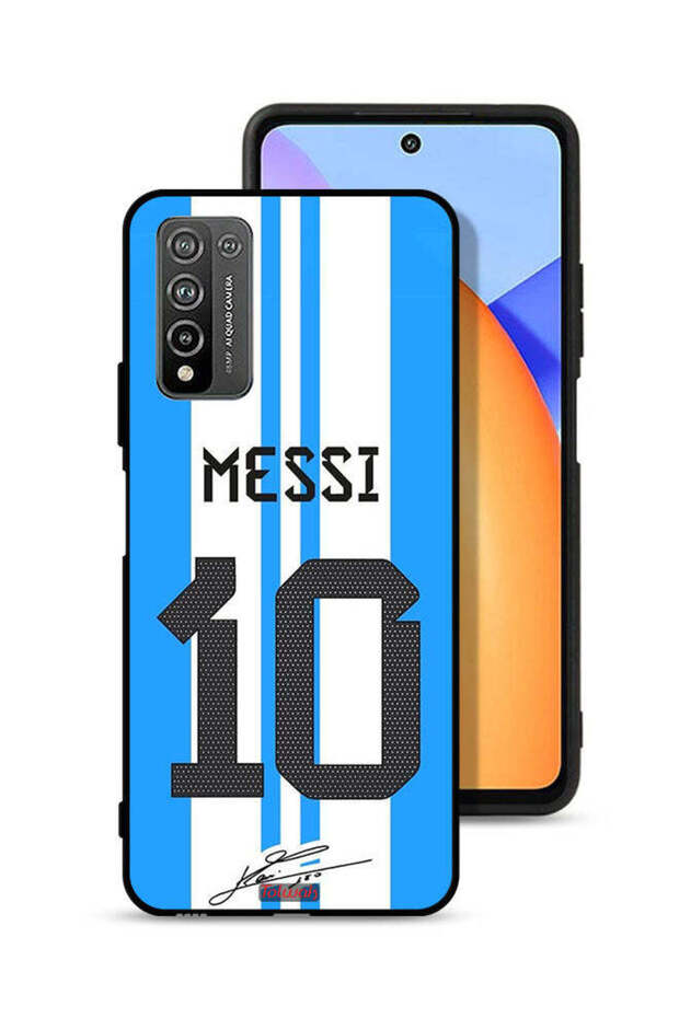 غطاء حماية لهاتف Honor 10X Lite بتصميم Messi 10