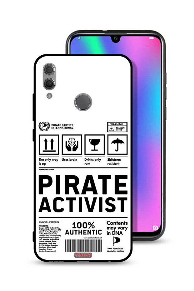 غطاء حماية لهاتف Honor 10 Lite - ملصق ناشط خاص