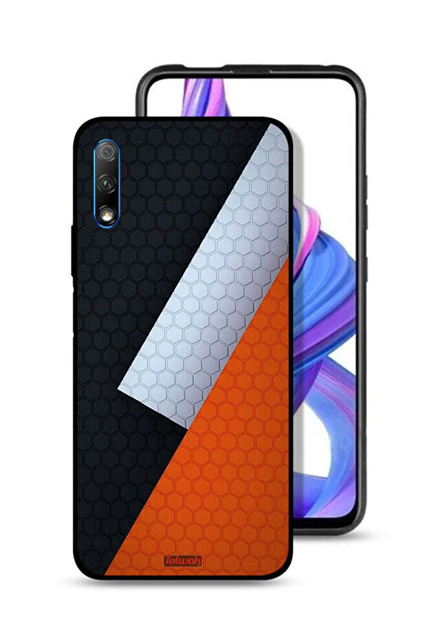 غطاء حماية بنمط لهاتف Honor 9X (الصين)