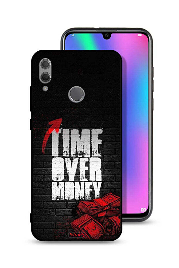غطاء حماية لهاتف Honor 10 Lite - الوقت يفوق المال