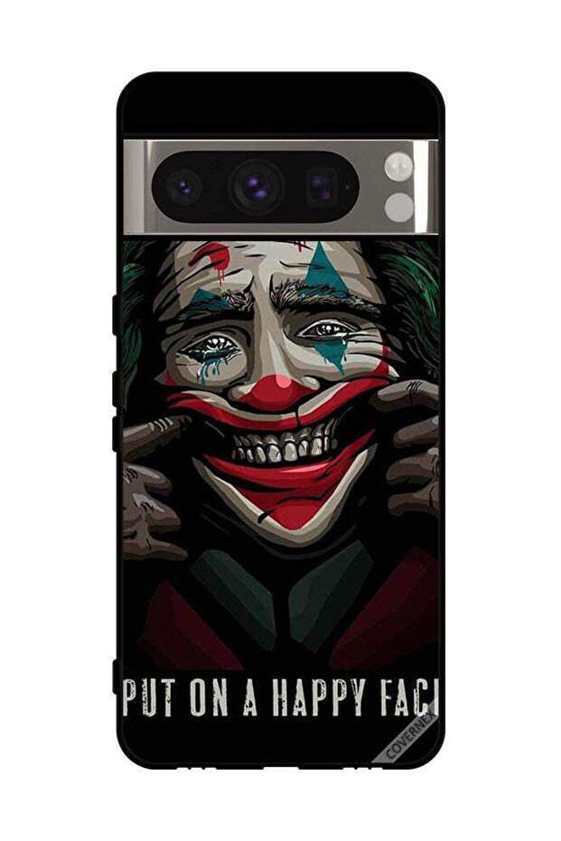 غطاء حماية لهاتف Google Pixel 8 Pro بوجه سعيد