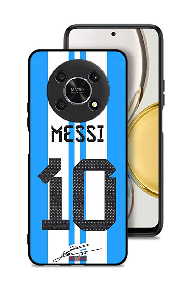 غطاء حماية لهاتف Honor X9 5G بتصميم ميسي 10