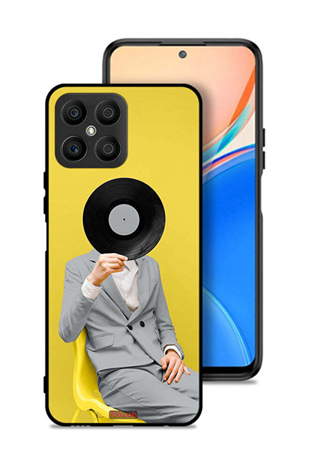 غطاء حماية لهاتف Honor X8 4G بتصميم فن تجريدي من دي جي