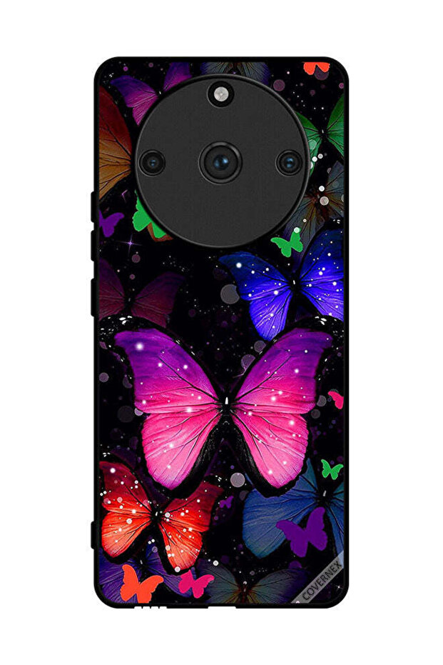 غطاء حماية لهاتف Realme 11 Pro Plus بنقشة الفراشات