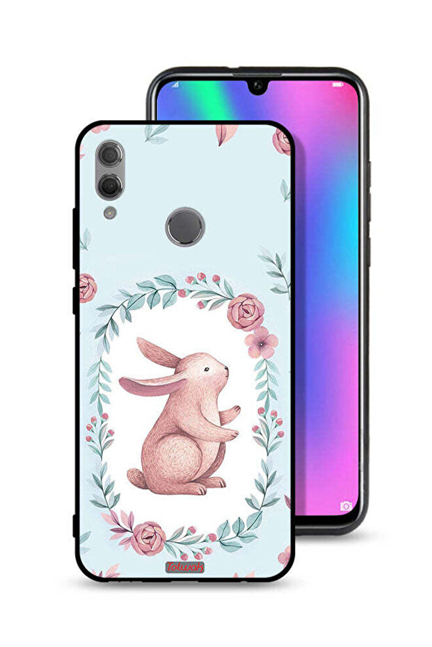 غطاء حماية لهاتف Honor 10 Lite على شكل أرنب