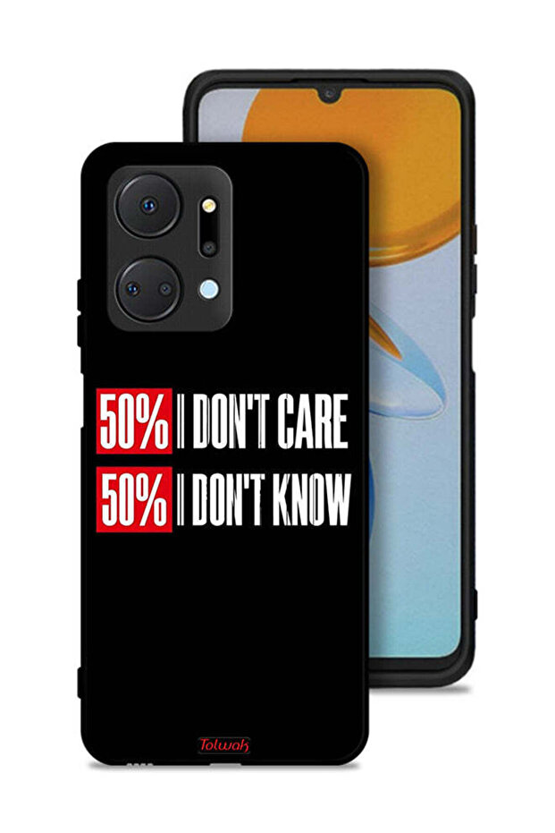 غطاء حماية لهاتف Honor X7a لا يهمني