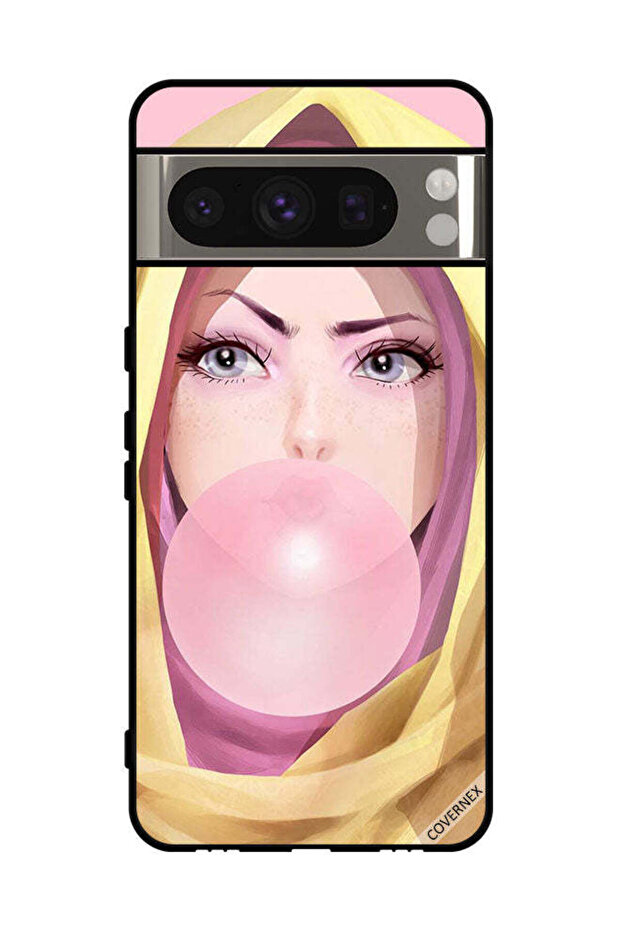 غطاء حماية لهاتف Google Pixel 8 Pro على شكل بالون فقاعات
