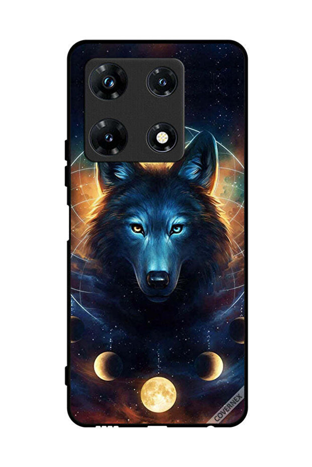 Protective Case Cover For Infinix Note 30 Pro Wolf In Space