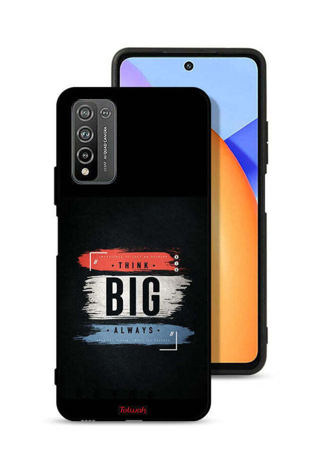 Honor 10X Lite Protective Case Cover Think Big Always