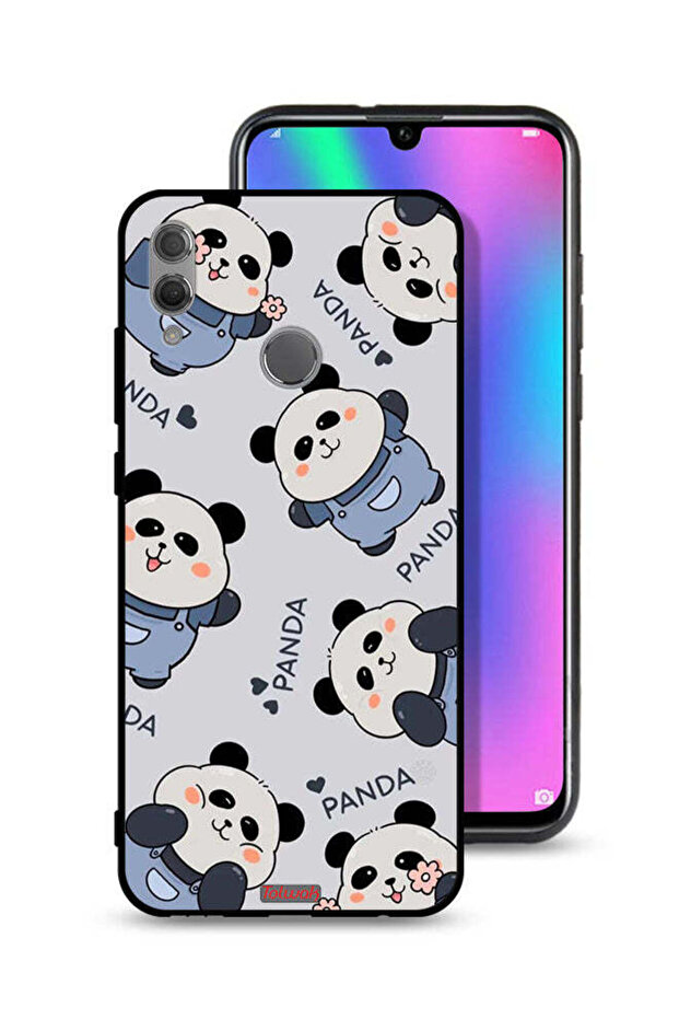 غطاء حماية لهاتف Honor 10 Lite بنقشة الباندا