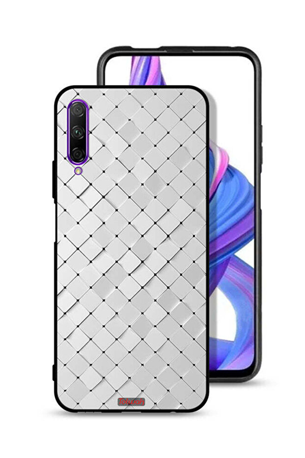 Honor 9X Pro Protective Case Cover Tiles Texture