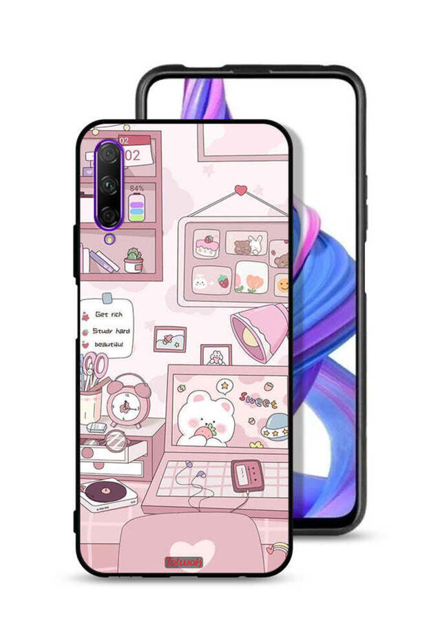 Huawei Y9s Protective Case Cover Get Rich Study Hard