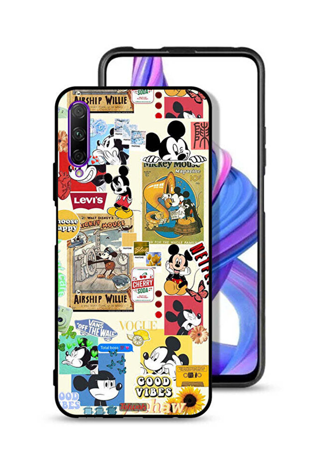Honor 9X Pro Protective Case Cover Chose Happy And Stickers