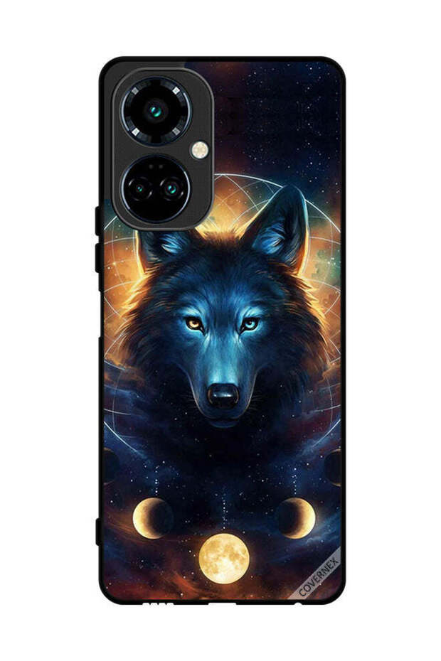 Protective Case Cover For Tecno Camon 19 Pro Wolf In Space
